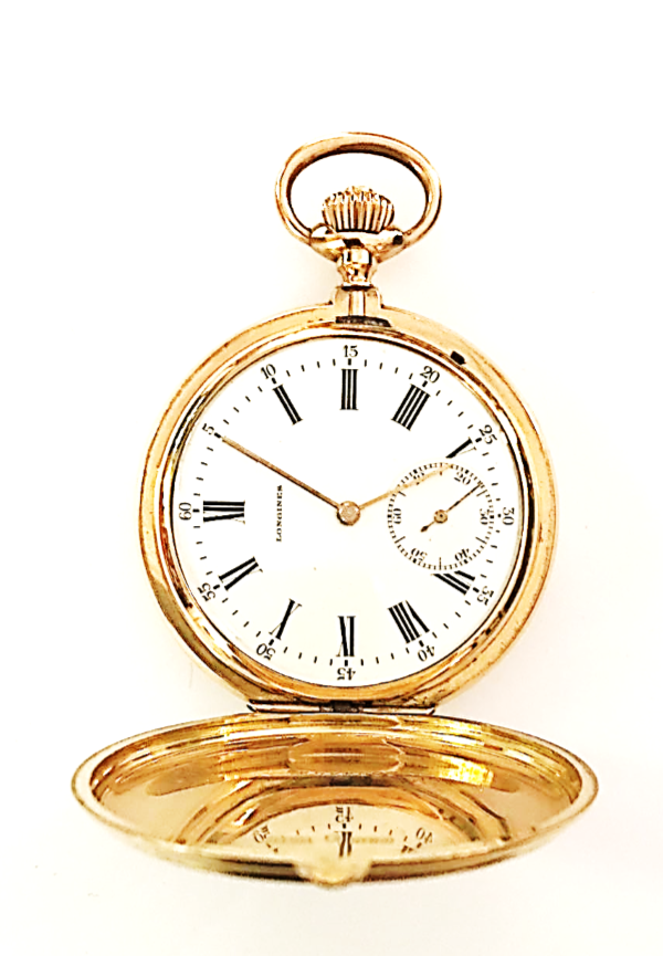 léxico Escudero Más bien Reloj LONGINES, Saboneta en oro de 18K | Museo Internacional de Alta  Relojería de Bolsillo