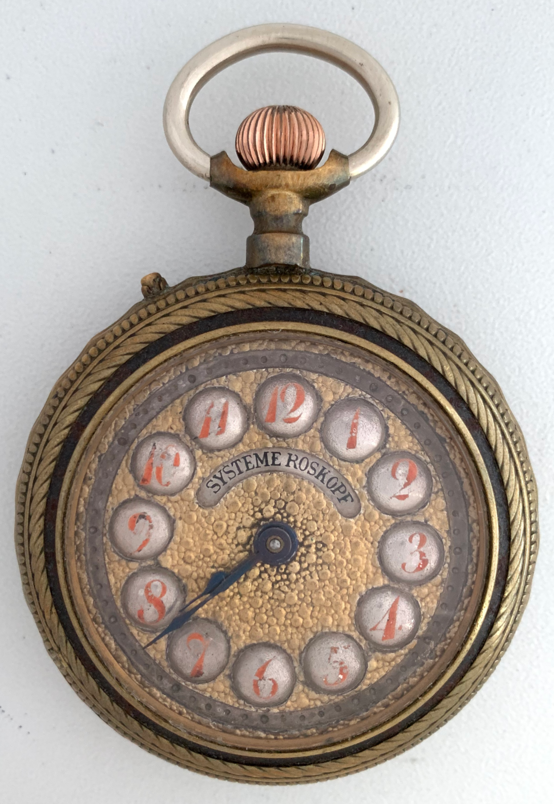 Calígrafo Infantil doble Reloj de bolsillo “SYSTÉME ROSKOPF” | Museo Internacional de Alta Relojería  de Bolsillo
