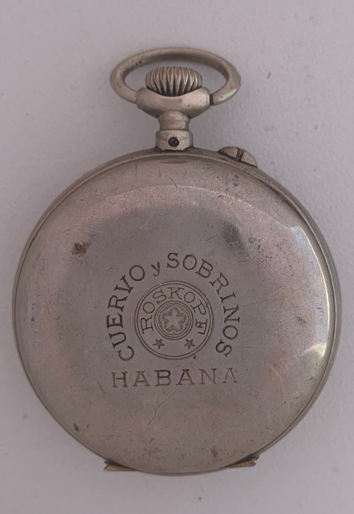 Prefacio picnic derivación Reloj de la marca Roskopf, Cuervo y Sobrinos, únicos importadores, La  Habana. | Museo Internacional de Alta Relojería de Bolsillo