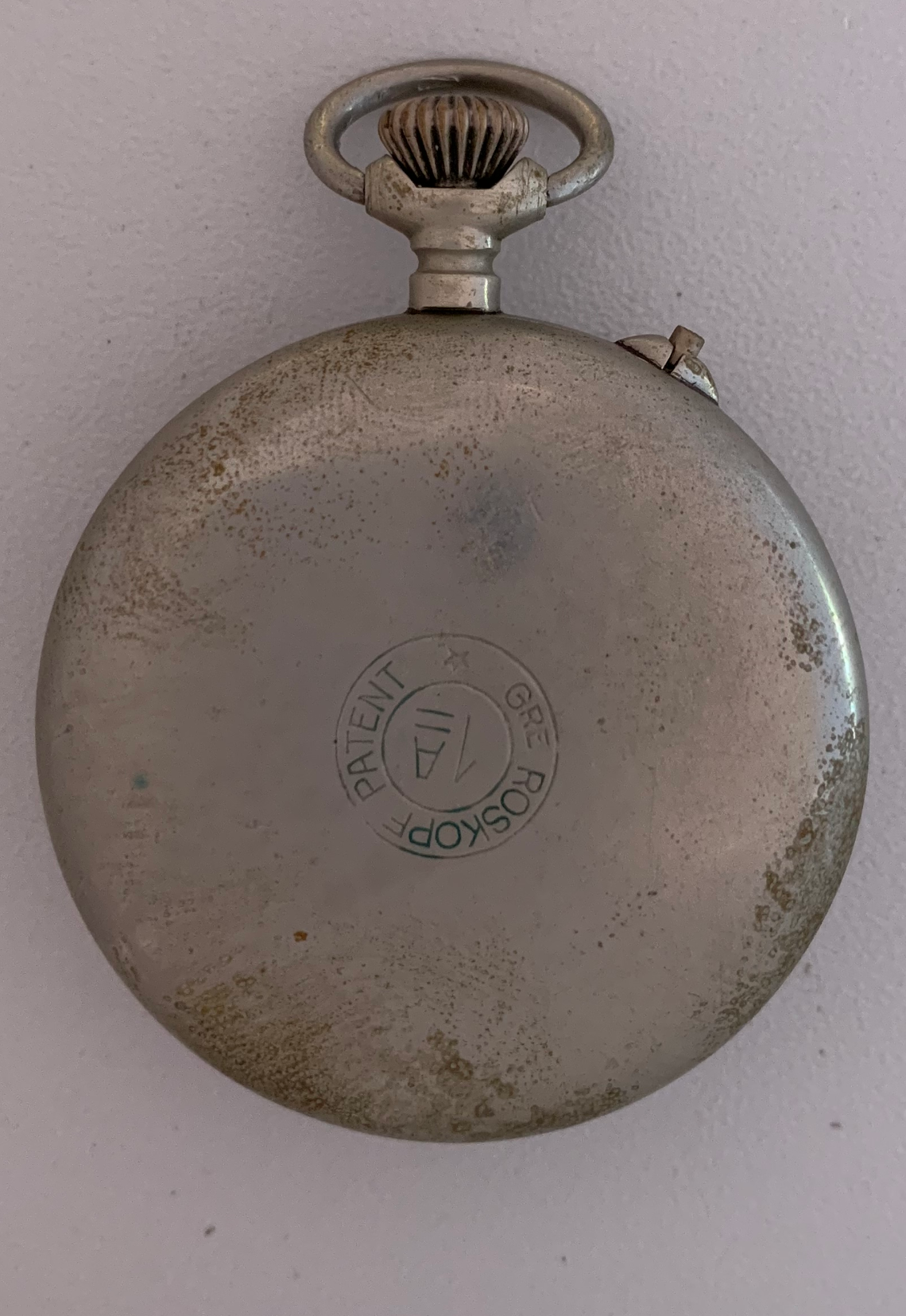 Reloj de la GRE ROSKOPF PATENT 1ª estilo lepine y cromo. | Museo Internacional de Alta Relojería de Bolsillo