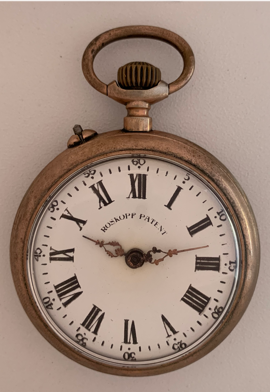 Desalentar Prisionero Sustancialmente Reloj “ROSKOPF PATENT” estilo lepine con caja sobredorada. | Museo  Internacional de Alta Relojería de Bolsillo