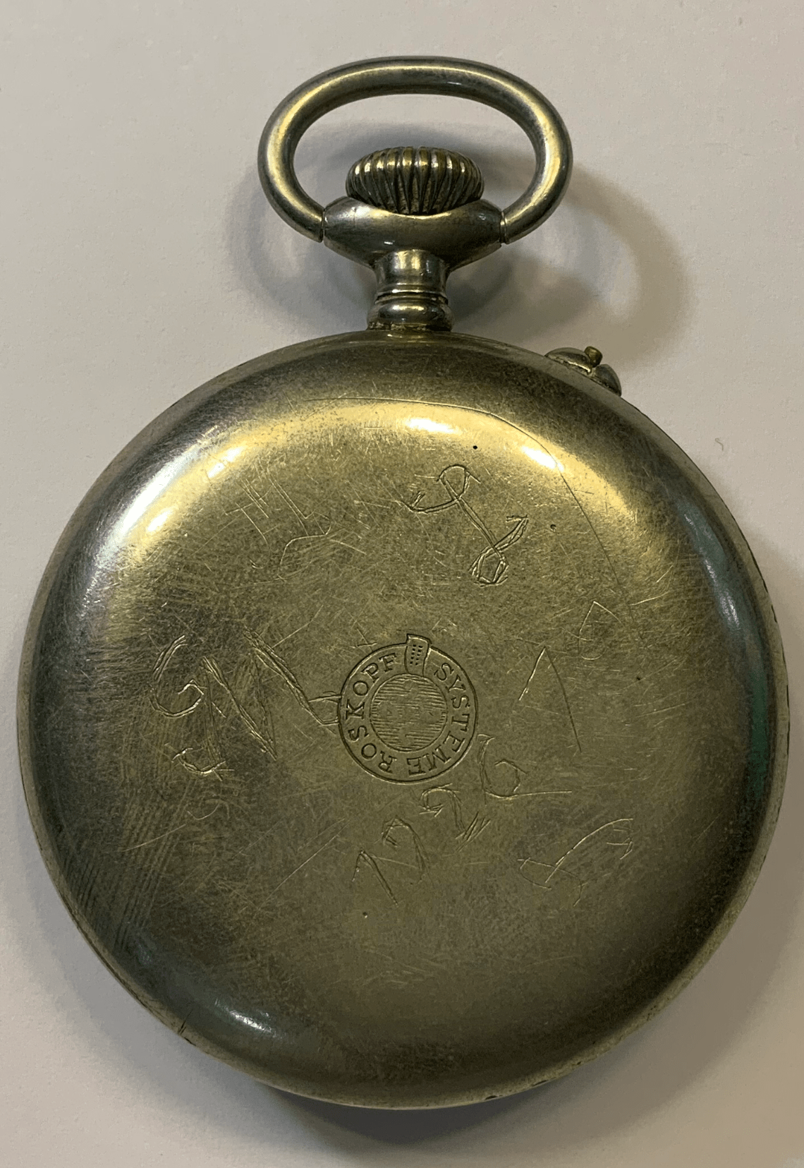 Reloj lepine sistema ROSKOPF en níquel y | Museo Internacional de Alta Relojería de Bolsillo